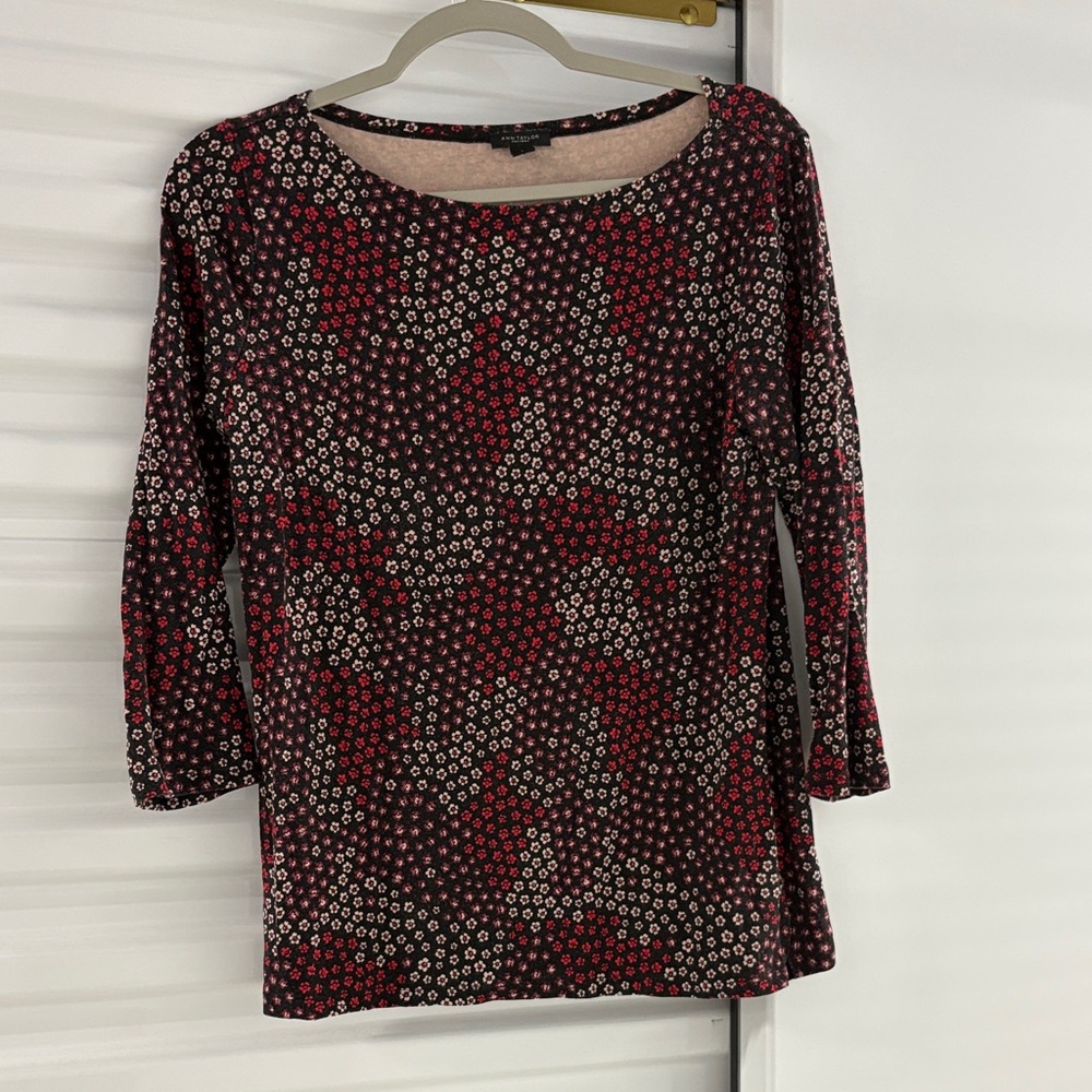 Floral Patterned Women's Top